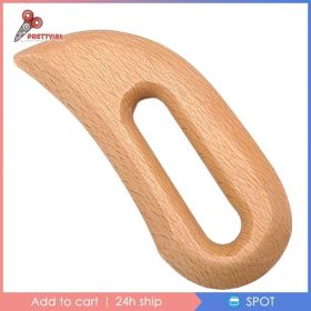 [Prettyia1] Gua Sha Tool Scraping Tool with Handle Portable Manual for Back Leg