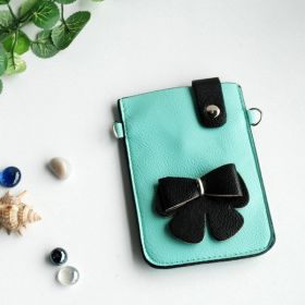 [Praver] Colorful Leatherette Mobile Phone Pouch Cell Phone Case Clutch Pouch