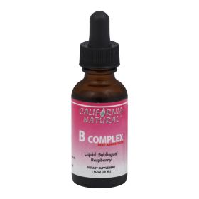 California Natural Natural B Complex Sublingual Raspberry - 1 fl oz