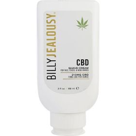 BILLY JEALOUSY by Billy Jealousy CBD 210MG SHAVE CREAM 3 OZ