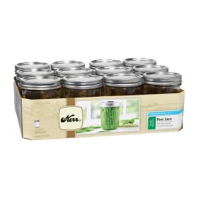 Kerr - Jars Wide Mouth 16oz - Case of 1-12 Count